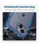 Apple iPhone 15 Plus Hoesje met MagSafe Back Cover Matte Blauw