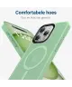 iPhone 15 Pro Max Hoesje met MagSafe Back Cover Matte Groen