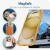 iPhone 15 Pro Max Hoesje met MagSafe Back Cover Matte Oranje afbeelding 5