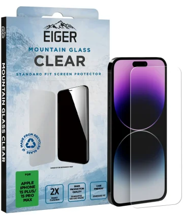 Eiger Mountain Glass iPhone 15 Pro Max / 15 Plus Screen Protector Screen Protectors