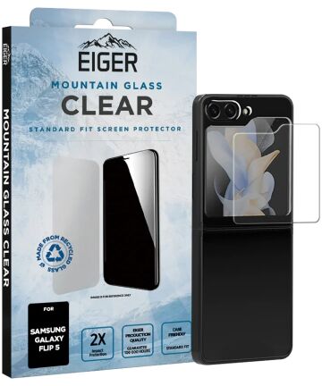 Eiger Mountain Glass Samsung Galaxy Z Flip 5 Screen Protector Screen Protectors