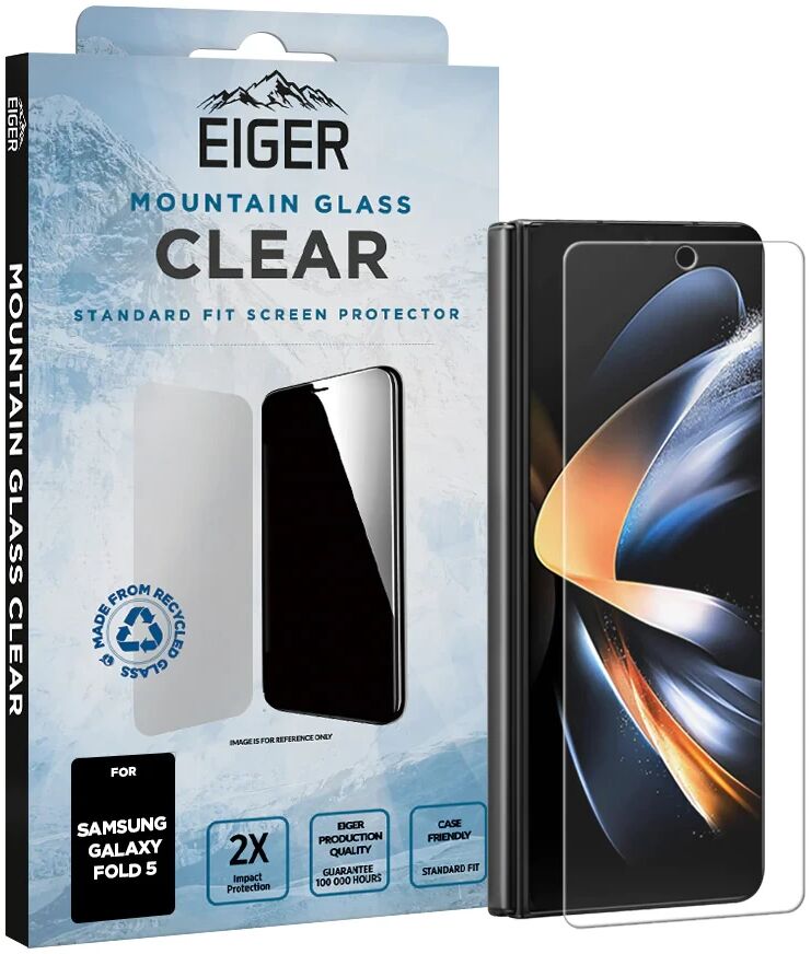 Eiger Mountain Glass Samsung Galaxy Z Fold 5 Screen Protector afbeelding 1