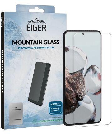 Eiger Xiaomi 12T/12T Pro Screen Protector Tempered Glass Case Friendly Screen Protectors