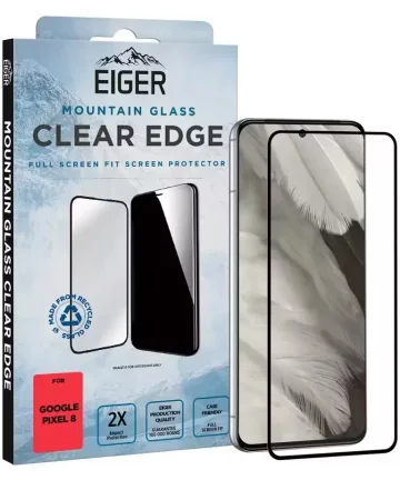 Eiger Mountain Glass Edge Google Pixel 8 Screen Protector Screen Protectors