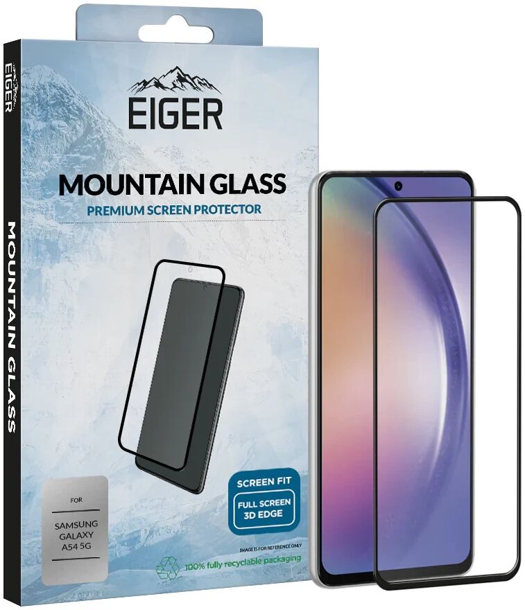 Eiger Mountain Glass CLEAR EDGE Samsung Galaxy S23 FE / A54 Protector afbeelding 1