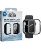 Eiger Mountain Glass Full Case - Apple Watch 7/8/9 45MM Hoesje - Zwart
