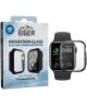 Eiger Mountain Glass Full Case - Apple Watch SE 40MM Hoesje - Zwart
