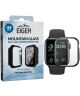 Eiger Mountain Glass Full Case - Apple Watch SE 44MM Hoesje - Zwart