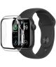 Eiger Mountain Glass Full Case - Apple Watch SE 44MM Hoesje - Transparant