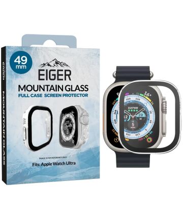 Eiger Mountain Glass - Apple Watch Ultra / Ultra 2 Hoesje - Transparant Cases