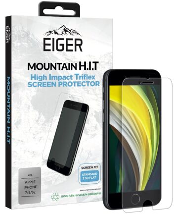 Eiger Mountain H.I.T iPhone 7 / 8 / SE (2020/2022) Scherm Folie 1-Pack Screen Protectors