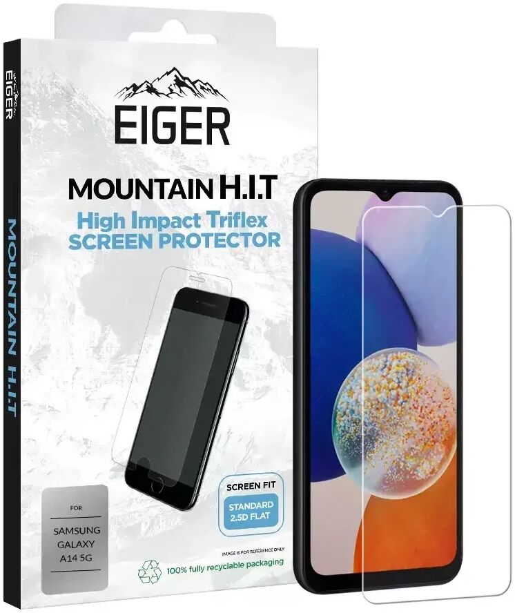 Eiger Mountain H.I.T. Samsung Galaxy A14 Screen Protector Folie 1-Pack afbeelding 1
