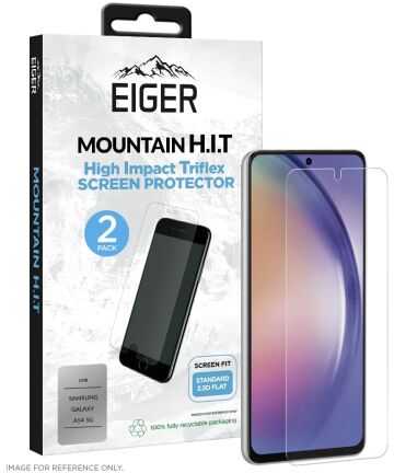 Eiger Mountain H.I.T. Samsung Galaxy S23 FE / A54 Schermfolie (2-Pack) Screen Protectors
