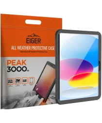 Eiger Peak 3000m iPad 10.9 (2022) Hoes Full Protect Zwart