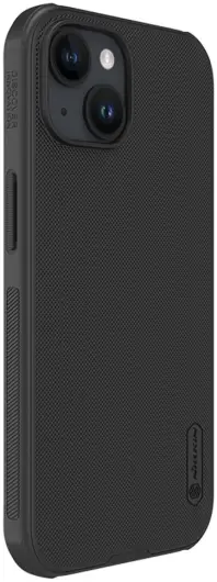 Nillkin Super Frosted Shield Apple iPhone 15 Hoesje Back Cover Zwart afbeelding 7