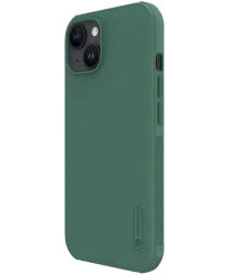 Nillkin Super Frosted Shield Apple iPhone 15 Hoesje Back Cover Groen