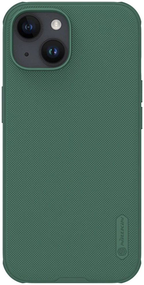 Nillkin Super Frosted Shield Apple iPhone 15 Hoesje Back Cover Groen afbeelding 2