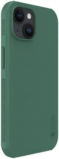 Nillkin Super Frosted Shield Apple iPhone 15 Hoesje Back Cover Groen afbeelding 7