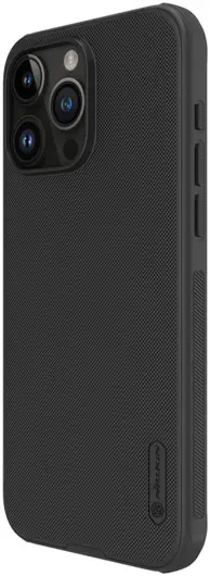 Nillkin Super Frosted Shield Apple iPhone 15 Pro Max Hoesje Zwart afbeelding 2