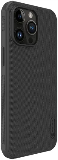 Nillkin Super Frosted Shield Apple iPhone 15 Pro Max Hoesje Zwart afbeelding 5