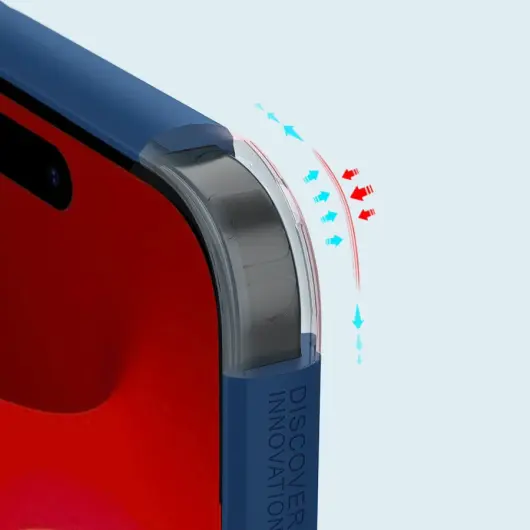 Nillkin Super Frosted Shield Apple iPhone 15 Pro Max Hoesje Blauw afbeelding 7