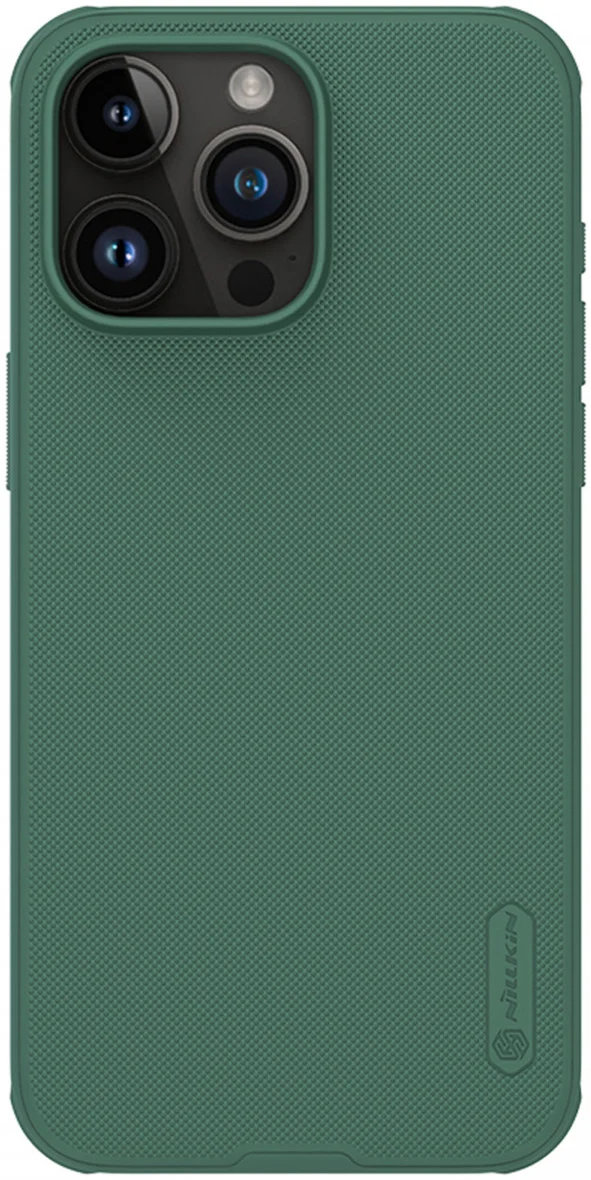 Nillkin Super Frosted Shield Apple iPhone 15 Pro Max Hoesje Groen afbeelding 1