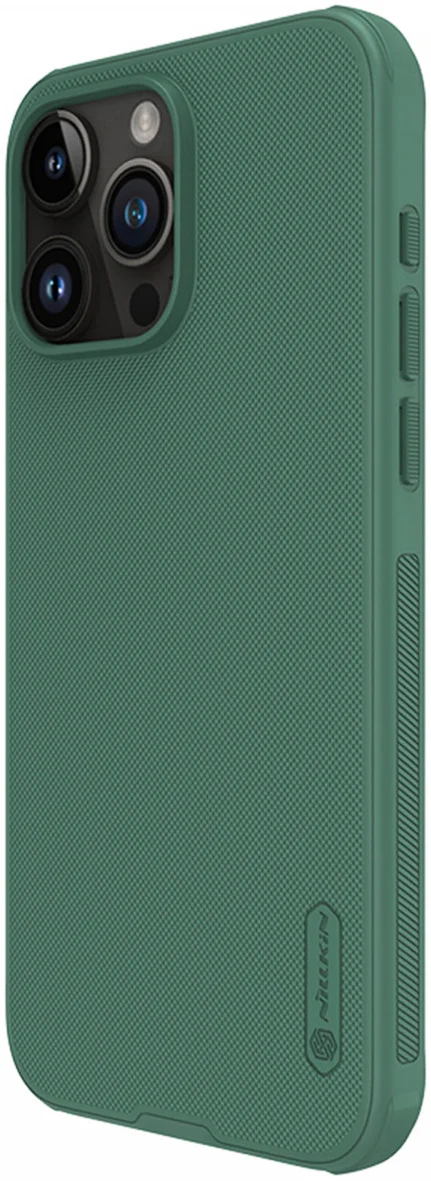 Nillkin Super Frosted Shield Apple iPhone 15 Pro Max Hoesje Groen afbeelding 2