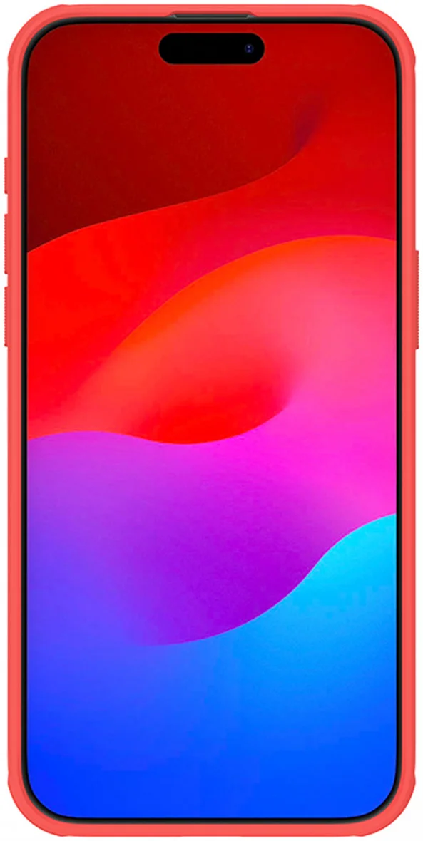 Nillkin Super Frosted Shield Apple iPhone 15 Pro Max Hoesje Rood afbeelding 3