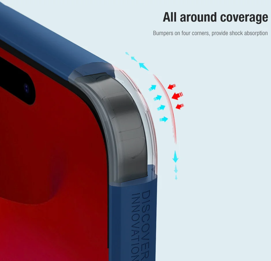 Nillkin Super Frosted Shield Apple iPhone 15 Pro Max Hoesje Rood afbeelding 5