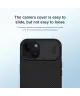 Nillkin CamShield Apple iPhone 15 Hoesje met Camera Slider Zwart