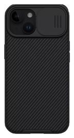 Nillkin CamShield Apple iPhone 15 Hoesje met Camera Slider Zwart afbeelding