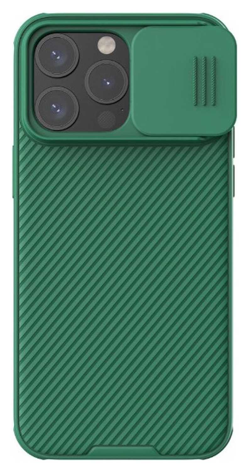 Nillkin CamShield Apple iPhone 15 Hoesje met Camera Slider Groen afbeelding 1