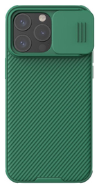 Nillkin CamShield Apple iPhone 15 Hoesje met Camera Slider Groen afbeelding