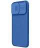 Nillkin CamShield Apple iPhone 15 Pro Max Hoesje Camera Slider Blauw