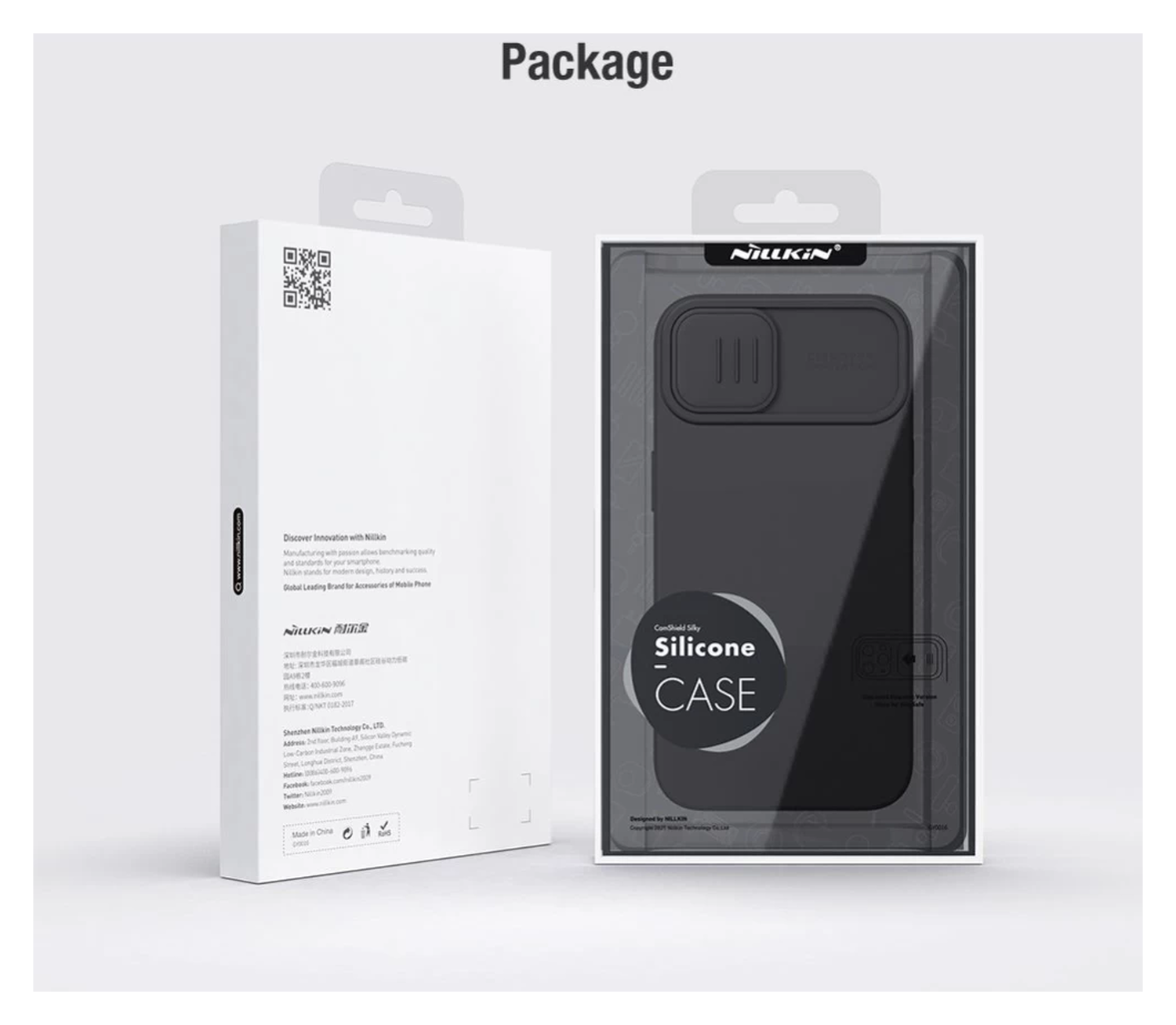Nillkin CamShield iPhone 15 Plus Hoesje Siliconen Camera Slider Zwart afbeelding 7