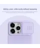 Nillkin CamShield Siliconen iPhone 15 Pro Hoesje Camera Slider Blauw