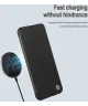 Nillkin Qin Pro Leather iPhone 15 Pro Hoesje Book Case Zwart