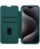 Nillkin Qin Pro Leather Apple iPhone 15 Pro Max Hoesje Book Case Groen