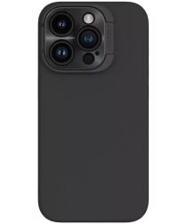 Nillkin Lens Wing Apple iPhone 15 Pro Hoesje Siliconen MagSafe Zwart