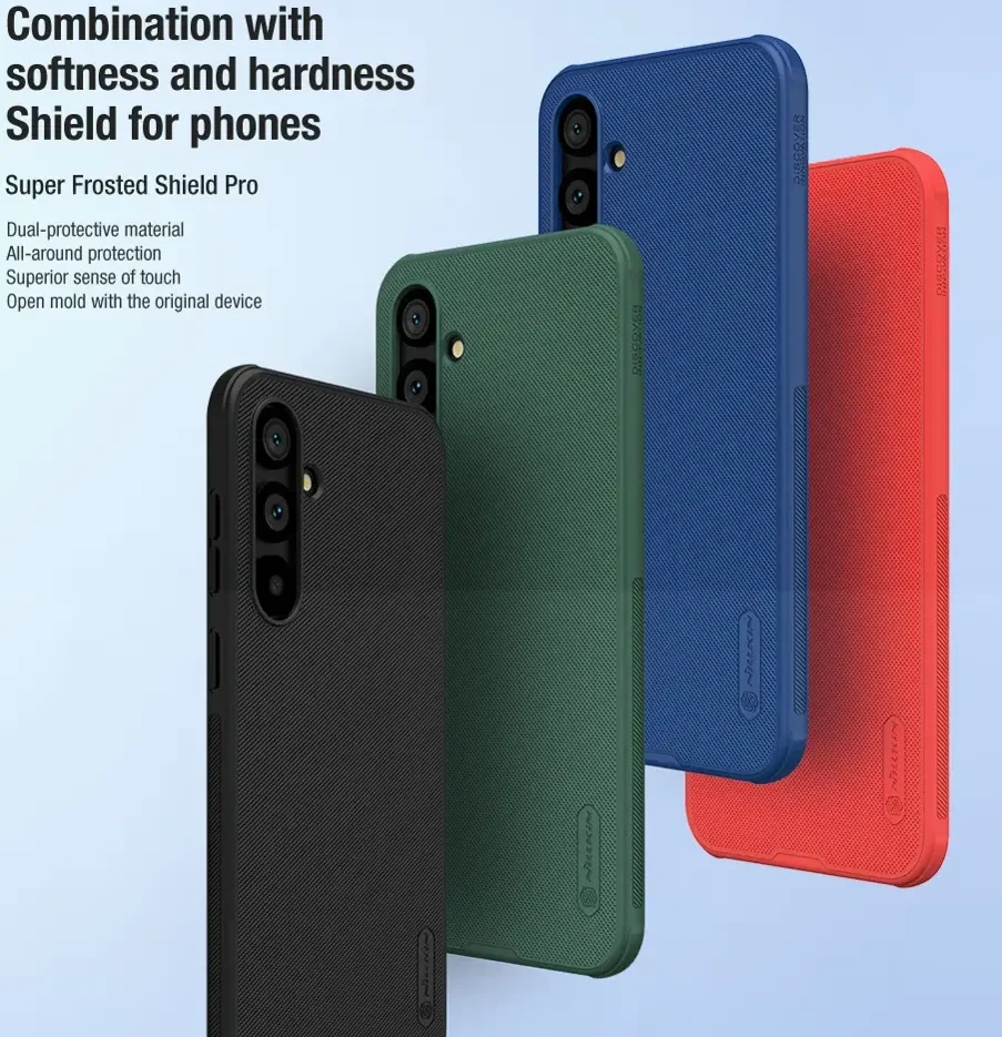 Nillkin Super Frosted Shield Samsung Galaxy S23 FE Hoesje Zwart afbeelding 7