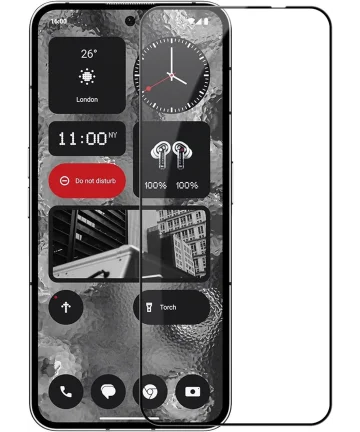 Nillkin Nothing Phone (2) Screen Protector Anti-Explosie Tempered Glass Screen Protectors