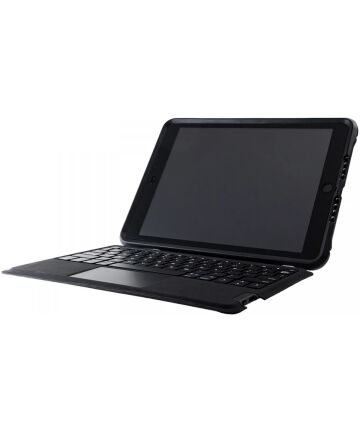 OtterBox Unlimited iPad 10.2 (7e/8e/9e) AZERTY Toetsenbord Hoes Zwart Hoesjes