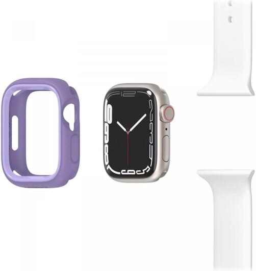OtterBox Exo Edge Series - Apple Watch 45MM Hoesje - Bumper Case - Paars afbeelding 7
