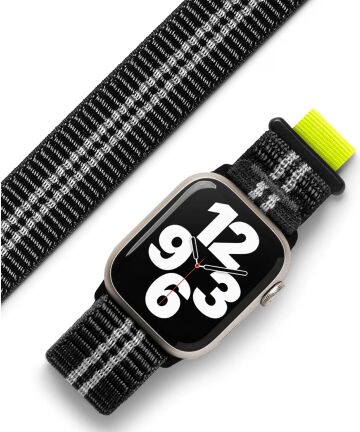 Ringke Sports Air Loop - Apple Watch Bandje - 1-9/SE 41MM/40MM/38MM - Zwart Bandjes