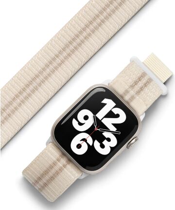Ringke Sports Air Loop - Apple Watch Bandje - 1-9/SE 41MM/40MM/38MM - Creme Bandjes