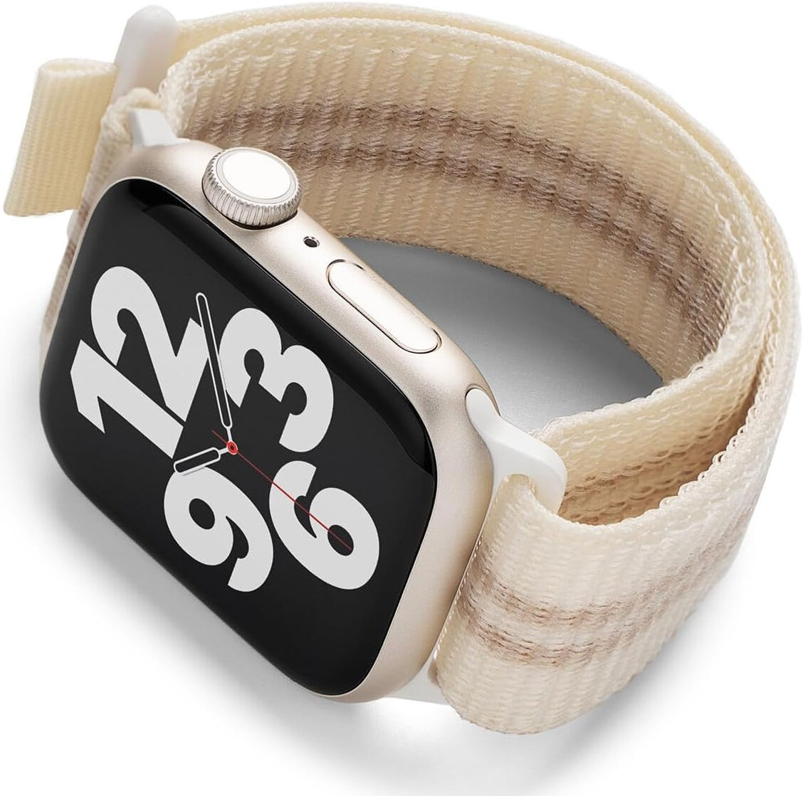 Ringke Sports Air Loop - Apple Watch Bandje - 1-10/SE - 42/41/40/38MM - Creme afbeelding 2