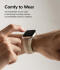 Ringke Sports Air Loop - Apple Watch Bandje - 1-10/SE - 42/41/40/38MM - Creme afbeelding 3