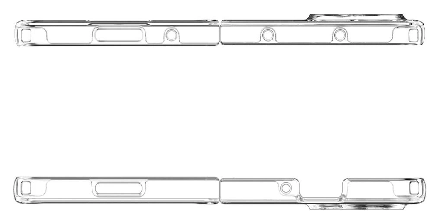 Spigen Ultra Hybrid Samsung Galaxy Z Fold 5 Hoesje Transparant afbeelding 11