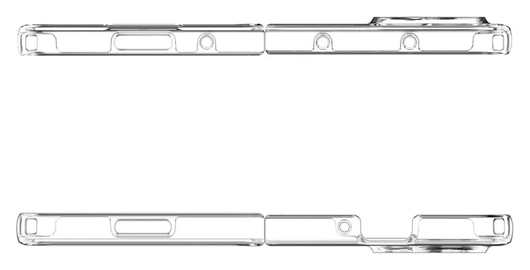 Spigen Ultra Hybrid Samsung Galaxy Z Fold 5 Hoesje Transparant afbeelding 11