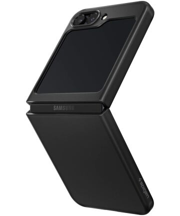 Spigen Air Skin Samsung Galaxy Z Flip 5 Hoesje Back Cover Zwart Hoesjes